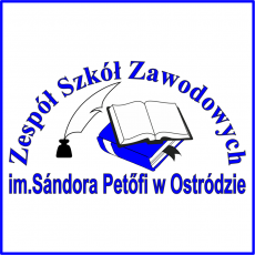 logo ZESPOL SZKOL ZAWODOWYCH IM. SANDORA PETOFI W OSTRODZIE